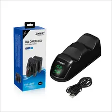 Base Estação Dock de Carregamento Duplo para controle video game Ps4