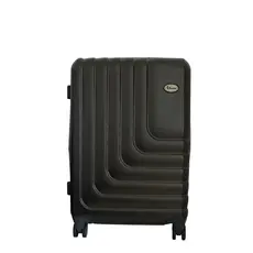 Mala de Bordo ABS para Viagem Ika Flex Cadeado TSA Embutido Rodas Duplas 360º Grafite