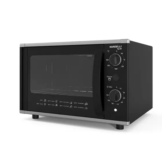 Forno Elétrico de Bancada Nardelli Top 40 Litros Preto