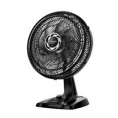 Ventilador de Mesa Mondial 40cm 8 Pás Turbo Nvt-40-8p-b Preto/prata