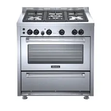 Fogão Venax Temis 5 Bocas a Gas Mesa de Inox