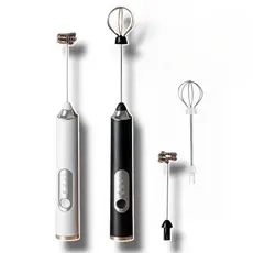 Misturador Batedor Mixer Elétrico para Bebidas Café Clara de Ovos 2 em 1 Utensílios de Cozinha Highs