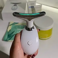 Massageador Pescoço Premium Compacto com Aquecimento USB Portátil3 Intensidades Profissional Pescoço