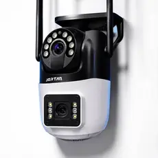 Câmera de Monitoramento WiFi 360° Lente Dupla Prova D'Água App Inteligente Yoosee Segurança Inovação
