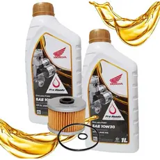 kit Troca de Óleo P/ Cb 300f Twister / Cb 250f Twister / Xre 300 Honda 10w30 + Filtro