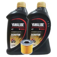 Troca Óleo + Filtro Xmax 250 Yamalube Scooter 10w40 2 Litros