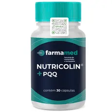 Nutricolin 300mg + Pqq 10mg - Com Selo de Autenticidade ( Vitamina para Crescer Cabelo, Pele, Unha)