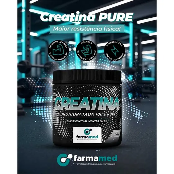 CREATINA 150G MONOHIDRATADA PURE