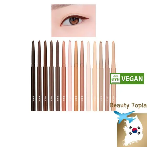 BBIA delineador colorido delineador a prova d água delineador Hipoalergênico Last Auto Gel Eyeliner