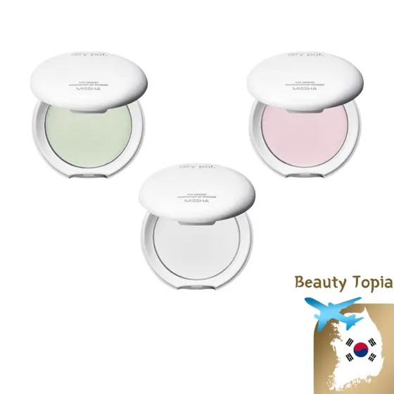 MISSHA NO sebo pó compacto NO sebum pó compacto 5g Missha Airy Pot Pressed Powder Pact