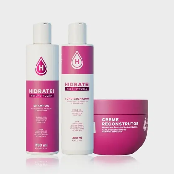 Kit Hidratei Essencial Reconstrução E Hidratação Intensa