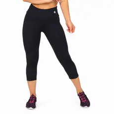 Corsário Feminino Manalinda Fitness Zero Transparência Alta Compressão Proteção UV 50+ Academia