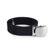 Cinto Masculino de Tecido Nylon Preto Alta Qualidade Promoção
