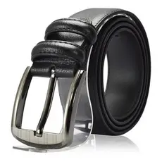 2 Cintos Largo Masculino Em Couro Com Garantia Promoção
