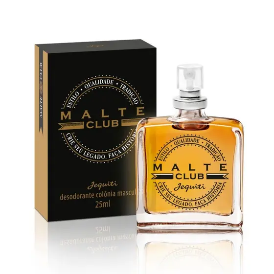 desodorante corporal Masculina Malte Club, 25ml - Jequiti