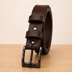 Cinto Infantil Social Masculino Ajustável Classico – P/M/G | Preto, Marrom e Caramelo
