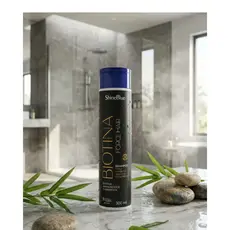 Shampoo Shine Blue Biotina Force Hair 300ml