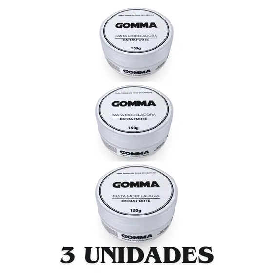Combo de Pomadas Modeladora - Gomma Incolor