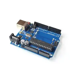 Placa UNO R3 cabeçalho cabo do pino, ATmega328P Development Board, compatível c projetos IDE Ard.