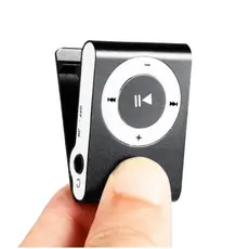 Mini Reprodutor De Mp3 Portátil Clipe Mp3 Player Esporte Colorido Cartão TF Mp3 Música Player