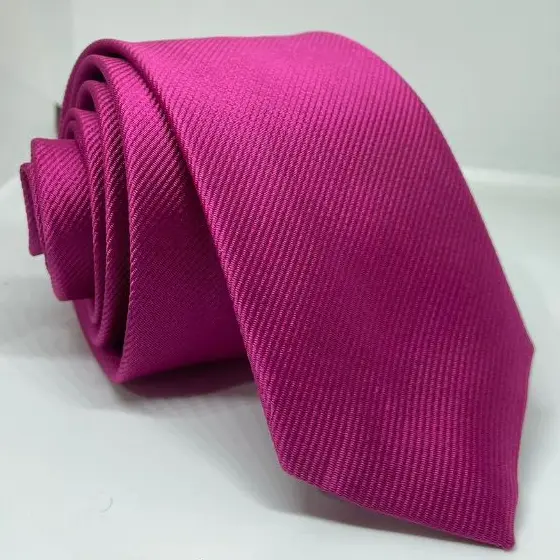 Gravatas Rosa Fúcsia, Rose e Rosa Claro Slim
