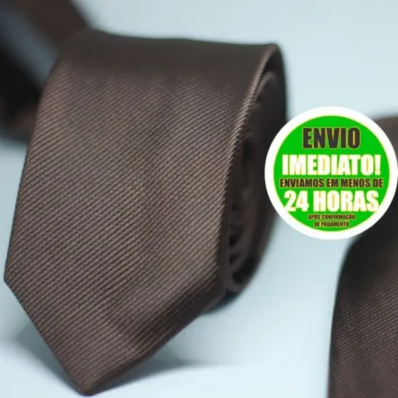 Gravata Slim Masculina Premium | Cores Variadas | Perfeita para Noivo, Padrinhos e Festas