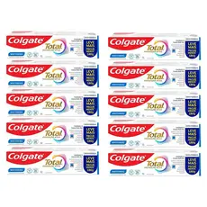 Kit 10 Creme Dental Colgate Total 12 Whitening 180g