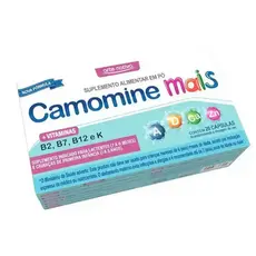 Suplemento Alimentar Camomine Mais C/20 Cápsulas -  Arte Nativa