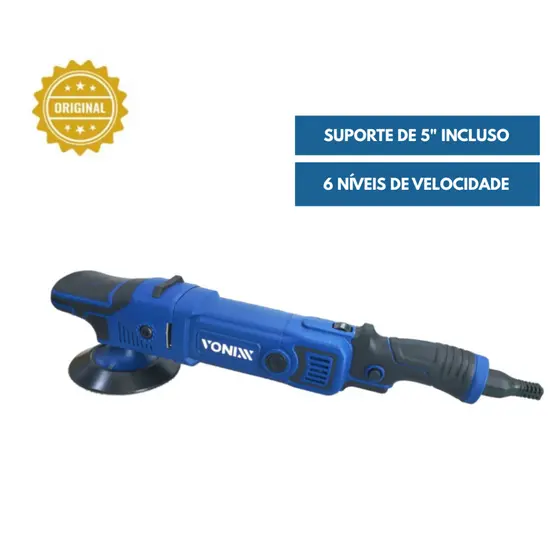 Politriz Rotativa Pro 125mm 5 Pol 1250w Vonixx