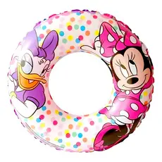 Boia Inflável Circular Infantil +2 anos Minnie Homem Aranha Disney Criança 72cm até 30Kg Menina e Menino