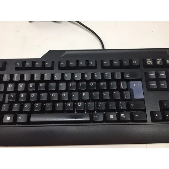 Kit com 3 Teclados Lenovo Sk-8825, Usb Padrão Abnt Com Ç - Usado