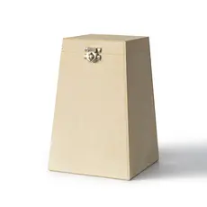 Urna Cofre Grande Com Fecho Para Cadeado Mdf Sorteio Cofre Sugestões C/ Fecho P/ Cadeado