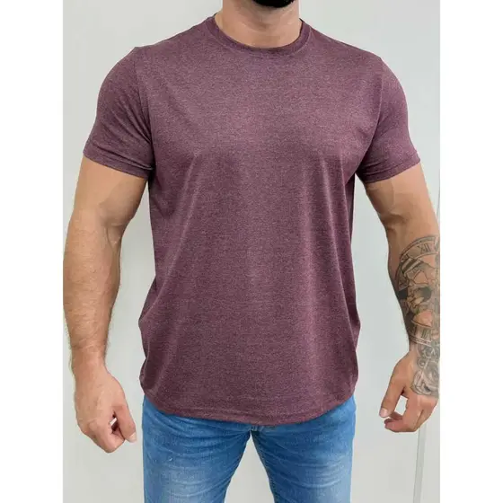 Camiseta Básica Masculina Casual