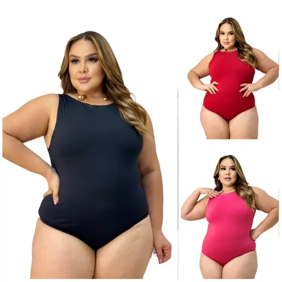 Body Plus Size com Ajuste Perfeito e Conforto