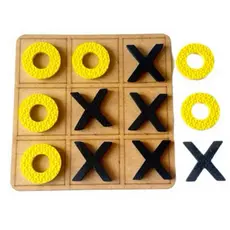 Jogo da Velha 18x18cm acessórios TATAME E MDF 3mm, tabuleiro, presente para crianças, lembrancinhas