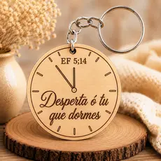 Kit RELÓGIO DESPERTA Ó TU QUE DORMES, EM MDF, DECORAÇÃOP, FESTA, IGREJA