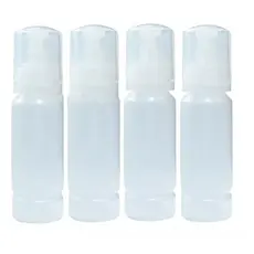 4 Frascos Vazio Bicos Dosadores 70ml Impressoras Epson Canon L3110 L3150 L3210 L3250