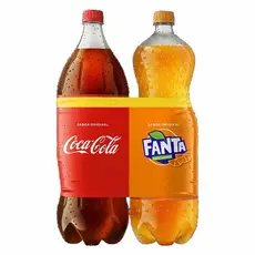 kit Coca-Cola + Fanta 2 Litros para festa, restaurante, atacado, mercado, lembrancinha, gourmet