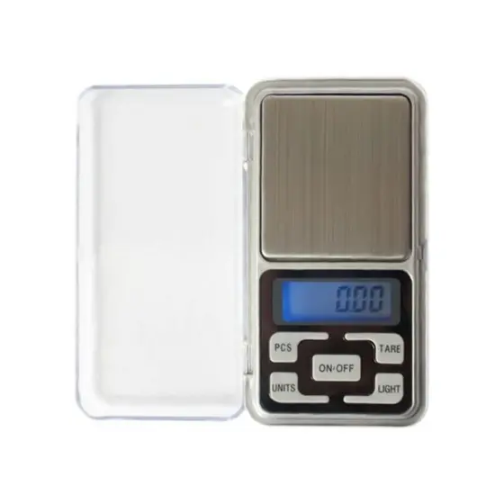 Mini Balança Digital De Bolso 0,1G Até 500G Alta Precisão - Kapbom