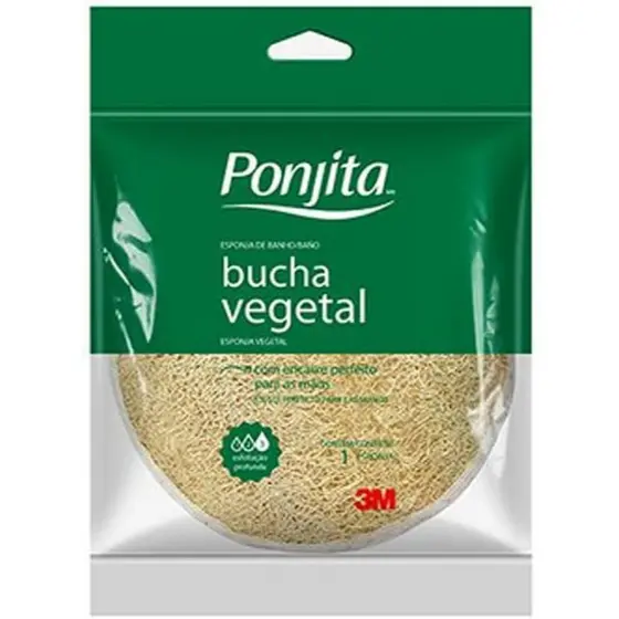 Esponja Banho Ponjita Naturals Vegetal