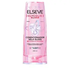 Condicionador Sela Gloss Elseve Glycolic Gloss 200ml