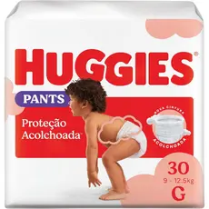 Fralda Infantil Roupinha Huggies Supreme Care G 30 Unidades