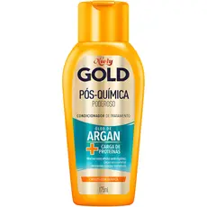 Condicionador Niely Gold Óleo Argan Pós Química 175ml