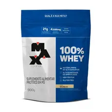 100% Whey Protein Concentrate Baunilha Refil 900g