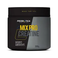Creatina Monohidratada Mix Pro 300g Probiótica Sem Sabor
