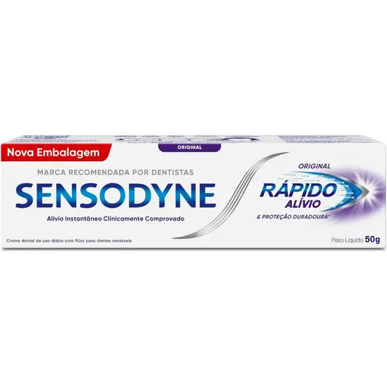 Creme Dental Sensodyne Rapido Alivio 50g