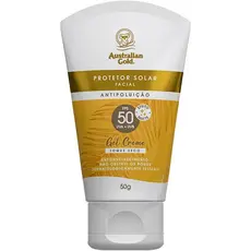 Australian Gold Protetor Solar Facial Gel Creme FPS50 50g