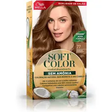 Tinta De Cabelo Soft Color Marrom Dourado 77
