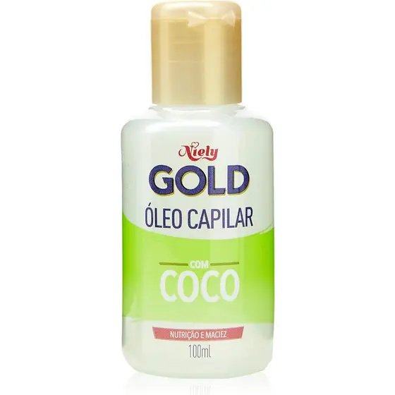 Óleo Capilar Niely Gold Hidratação Milagrosa Com 100ml