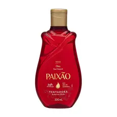 Óleo Desodorante Corporal Paixão Amêndoas Tentação Ameixa Rubi 200ml